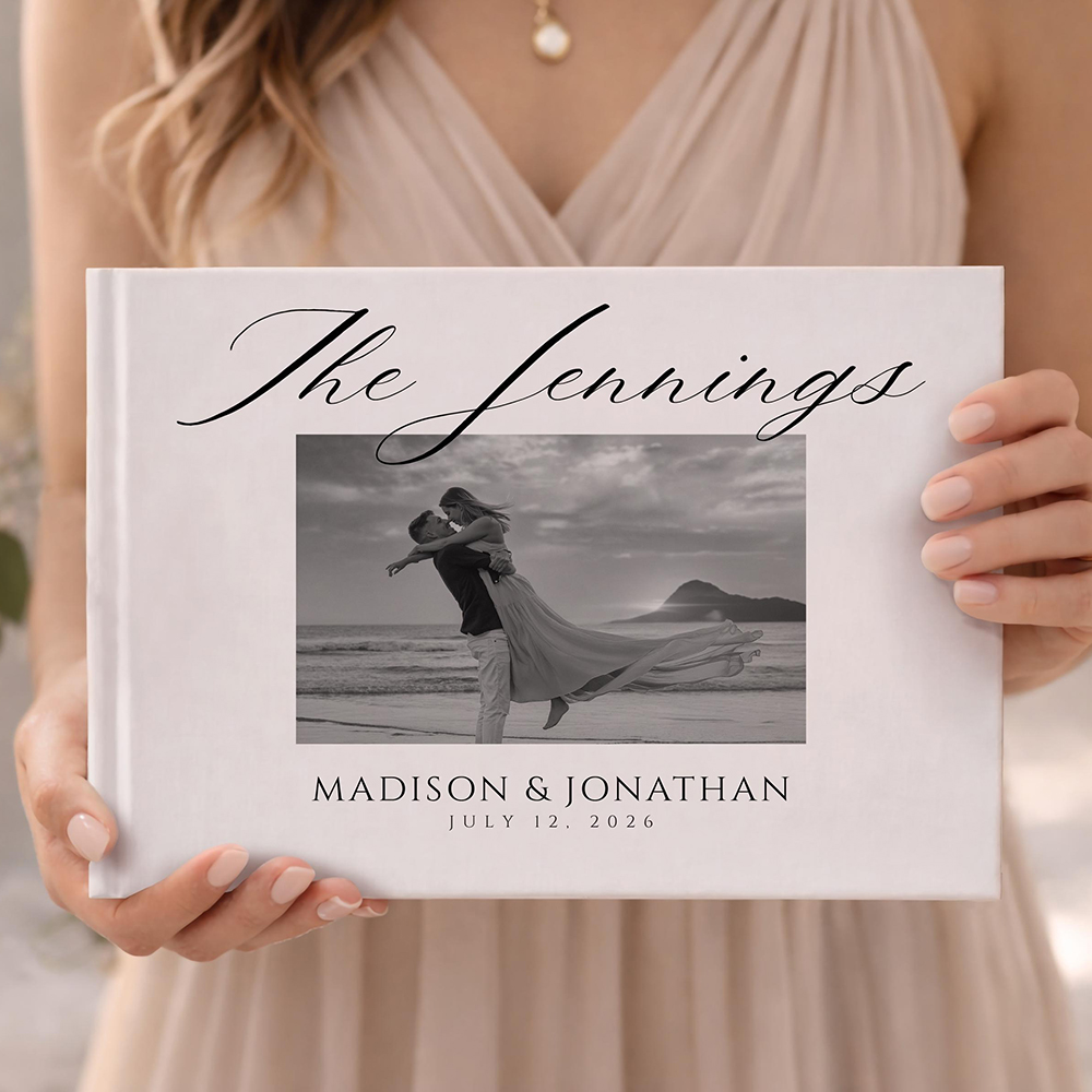 Personalized Wedding Guest Boo - Custom Photo Book review and price