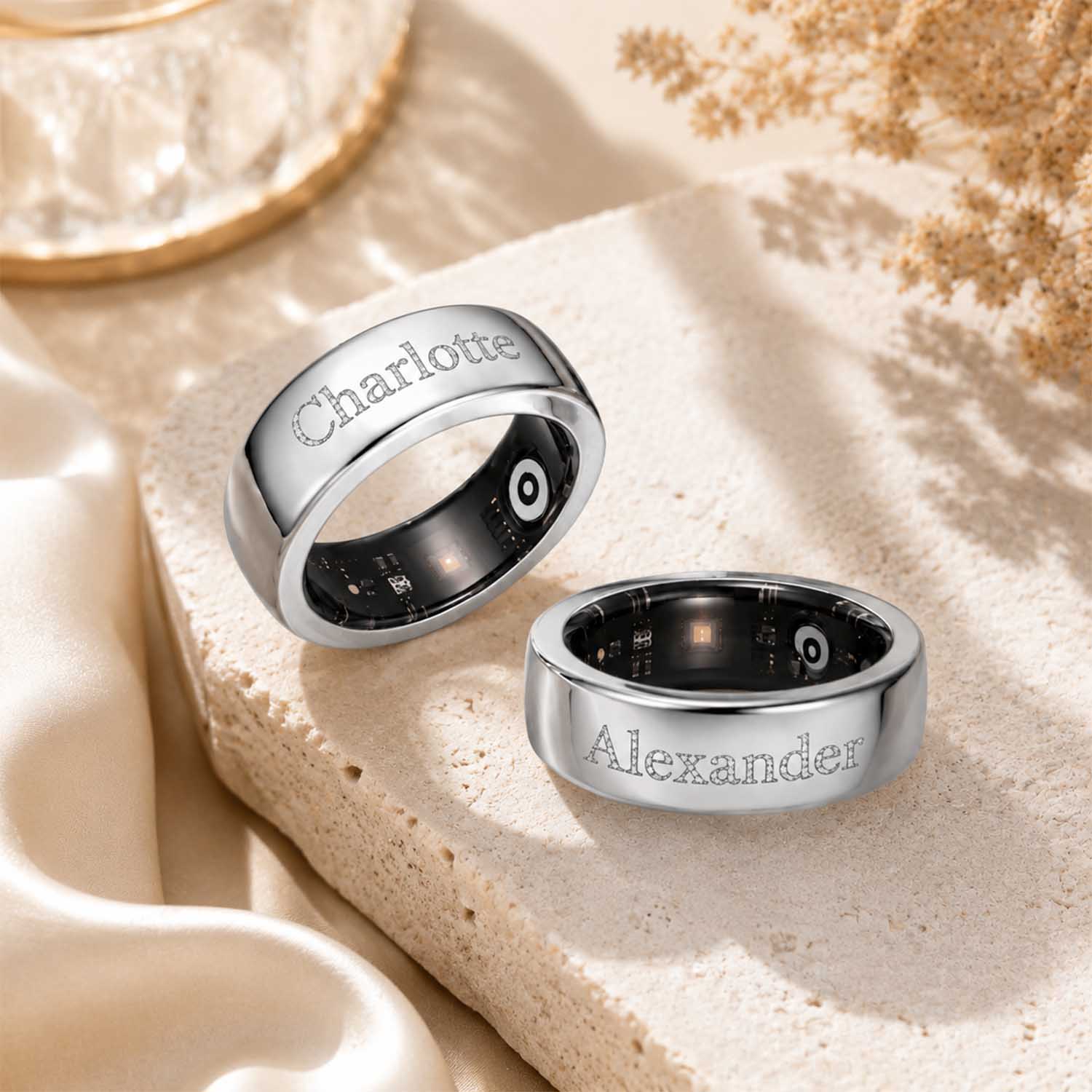 Qitian Custom Diamond Name Sma - Initial Ring Custom review and price