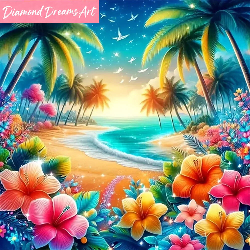 Diamond Painting seaside lands - Photo Mosaic Print review and price