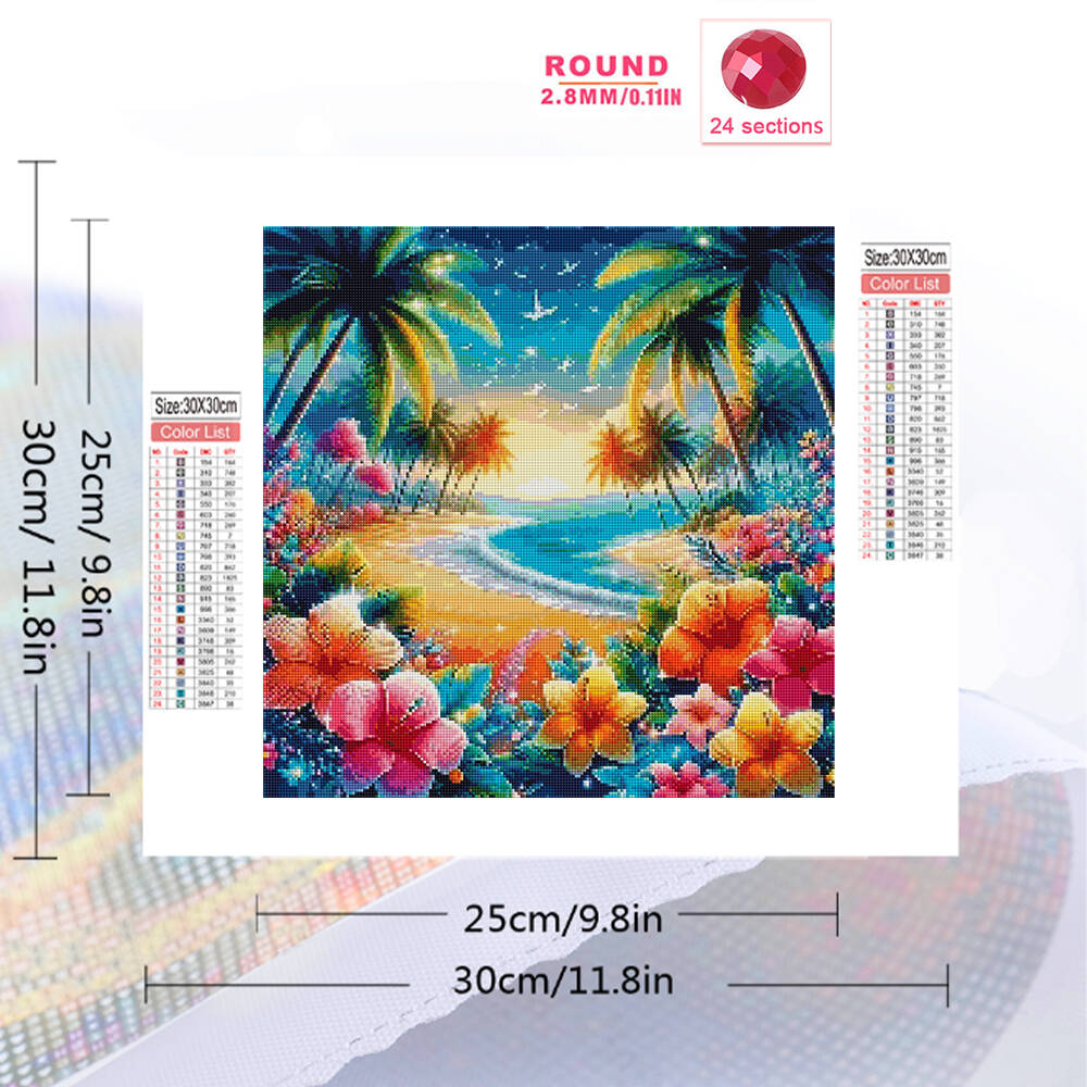 Diamond Painting seaside lands - Photo Mosaic Print review and price