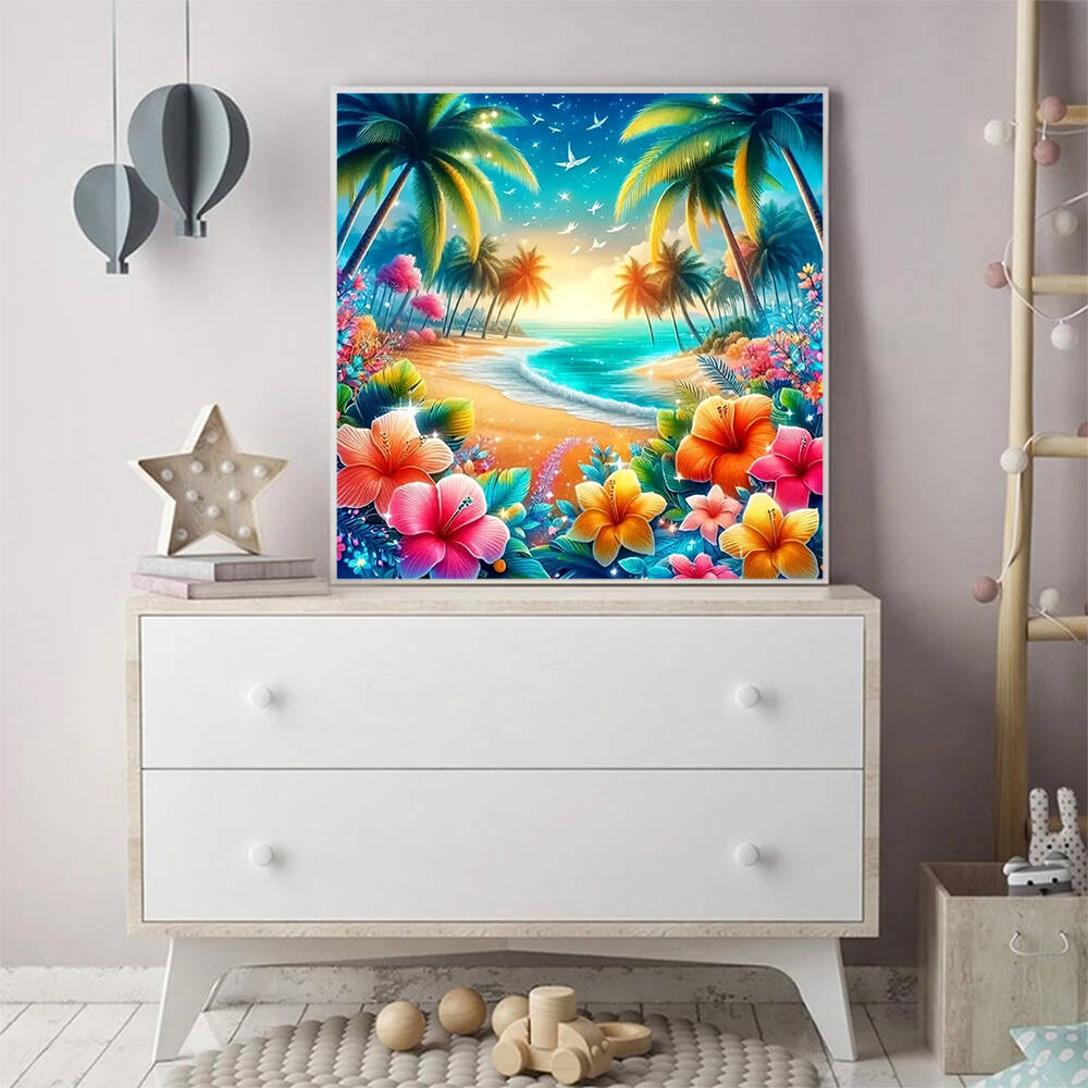 Diamond Painting seaside lands - Photo Mosaic Print review and price