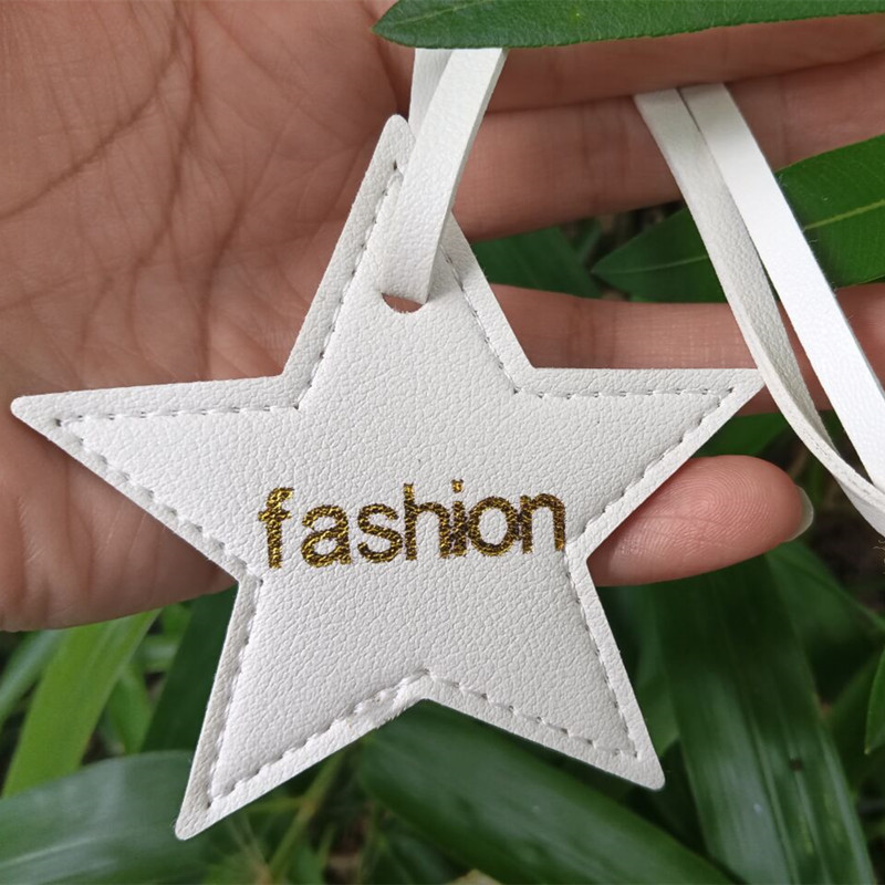 1PCS Free initials five pointe - Monogram Keychain Leather review and price