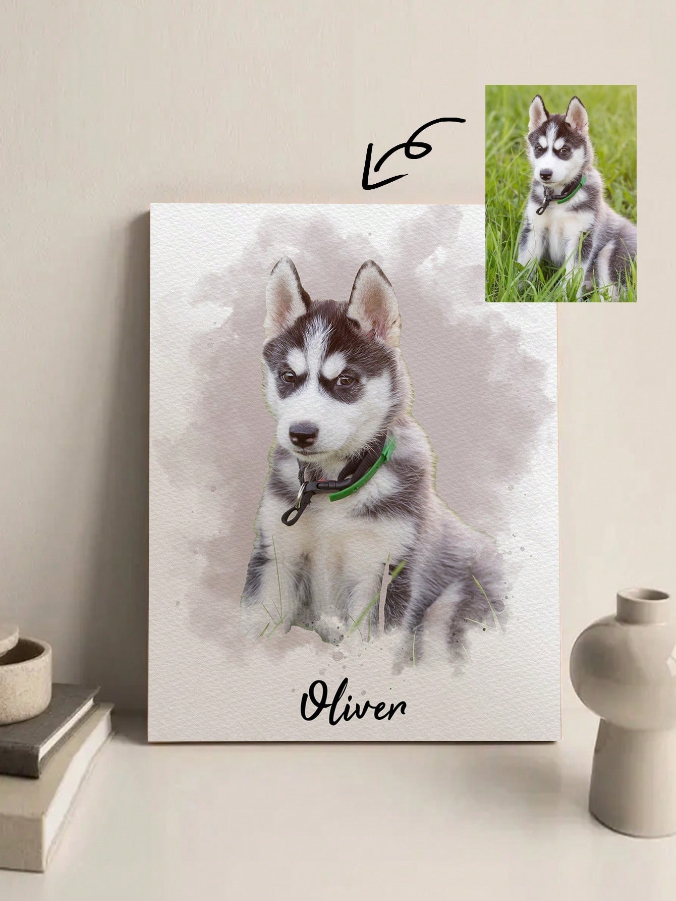 Customized Watercolor Pet Port - Pet Portrait Custom review and price