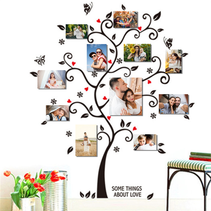 DIY Family Photo Frame Tree Wa - Family Tree Print review and price