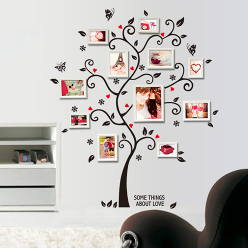 DIY Family Photo Frame Tree Wa - Family Tree Print review and price
