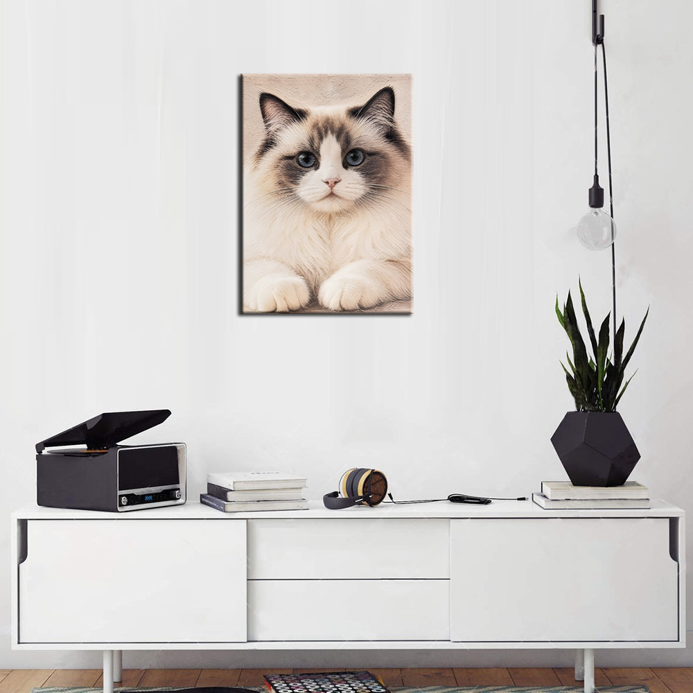 Custom 3D Canvas Textured Cat  - Pet Portrait Custom review and price