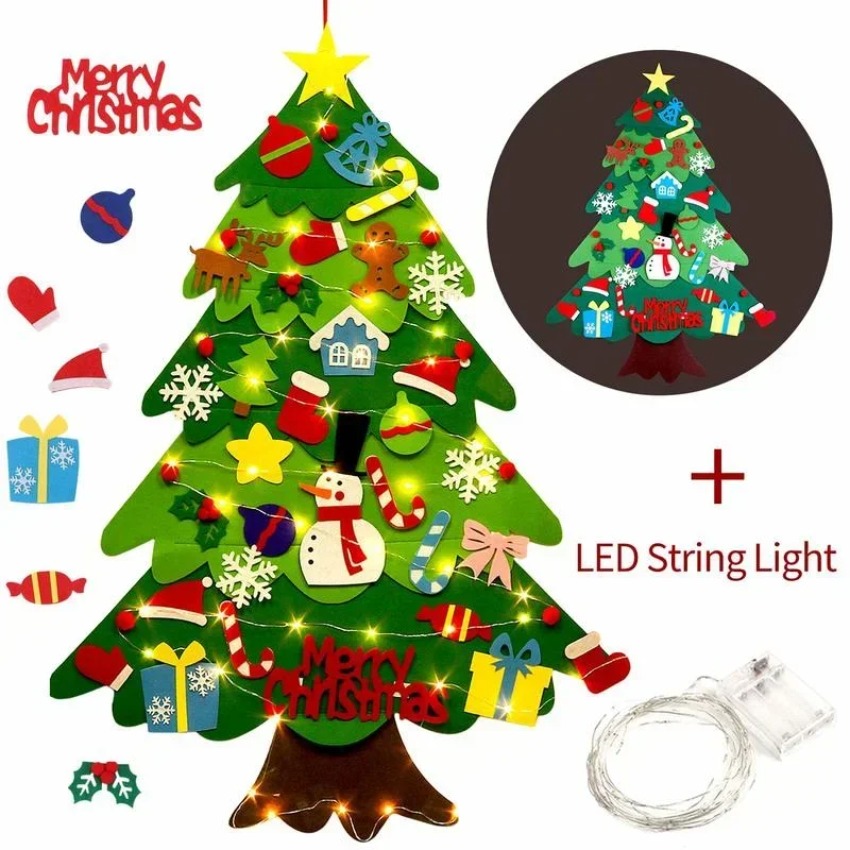 DIY Felt Christmas Tree with D - Family Tree Print review and price